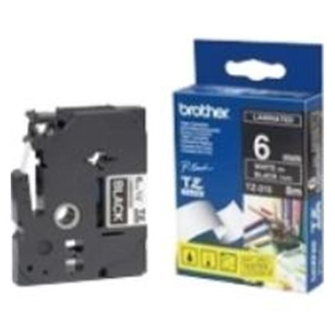 Brother | 315 | Laminated tape | Thermal | White on black | Roll (0.6 cm x 8 m)